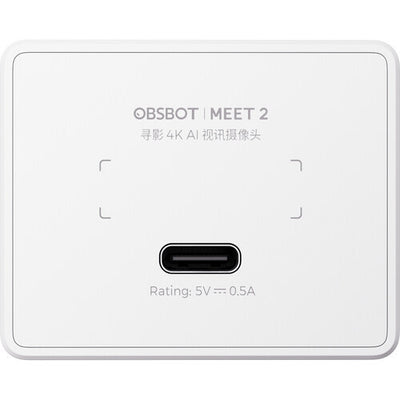 OBSBOT Meet 2 4K Webcam (Cloud White)