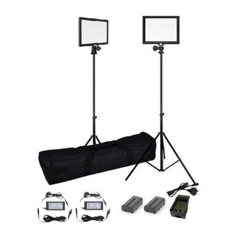 Pixel Video Light 2 x P20 LED Light Kit (With Full Power Options)