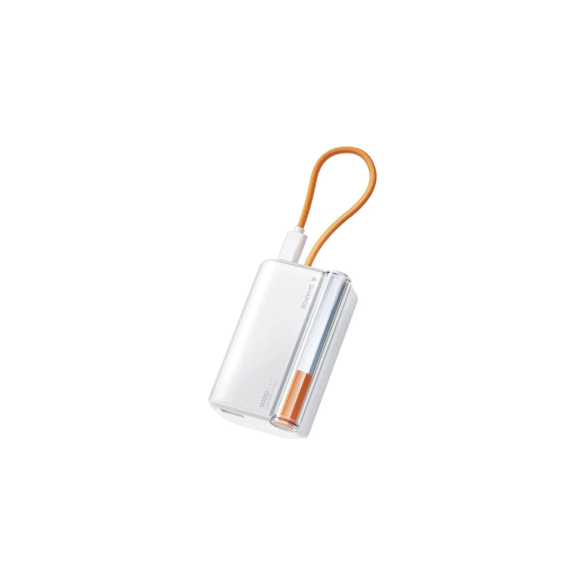 Sharge Flow 3 Power Bank (10,000mAh) - White