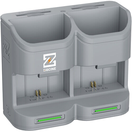 ZGCine Camera Dual Battery Charging Case for Canon LP-E6 Battery Family