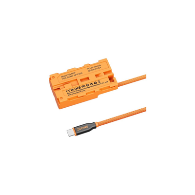 ZGCINE USB-C to Sony NP-F550/570 Dummy Battery Cable 60cm