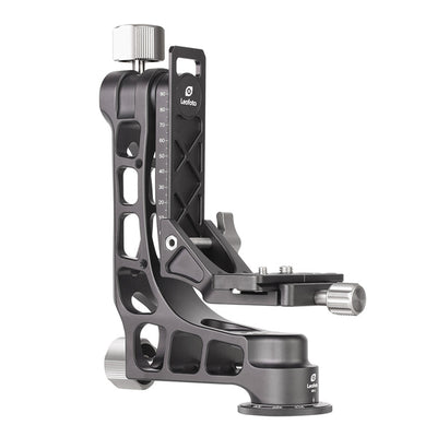 LEOFOTO PG-1 Aluminium PRO GIMBAL HEAD WITH PU-100D PLATE (MAX LOAD 25KG , PANORAMIC)