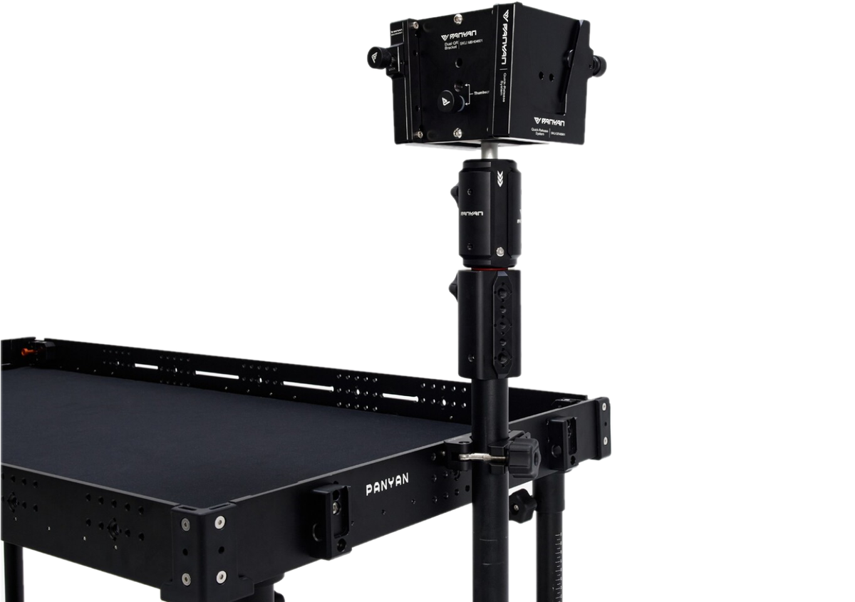 Panyan Dual QR Monitor Mounting Base with Spigot Fit