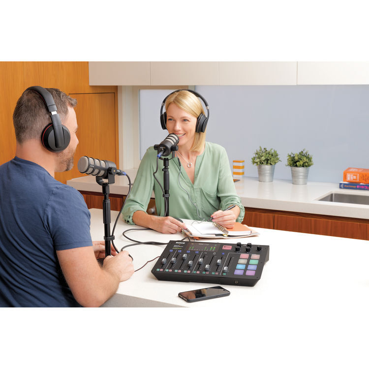 RODE PodMic Dynamic Podcasting Microphone (Black)