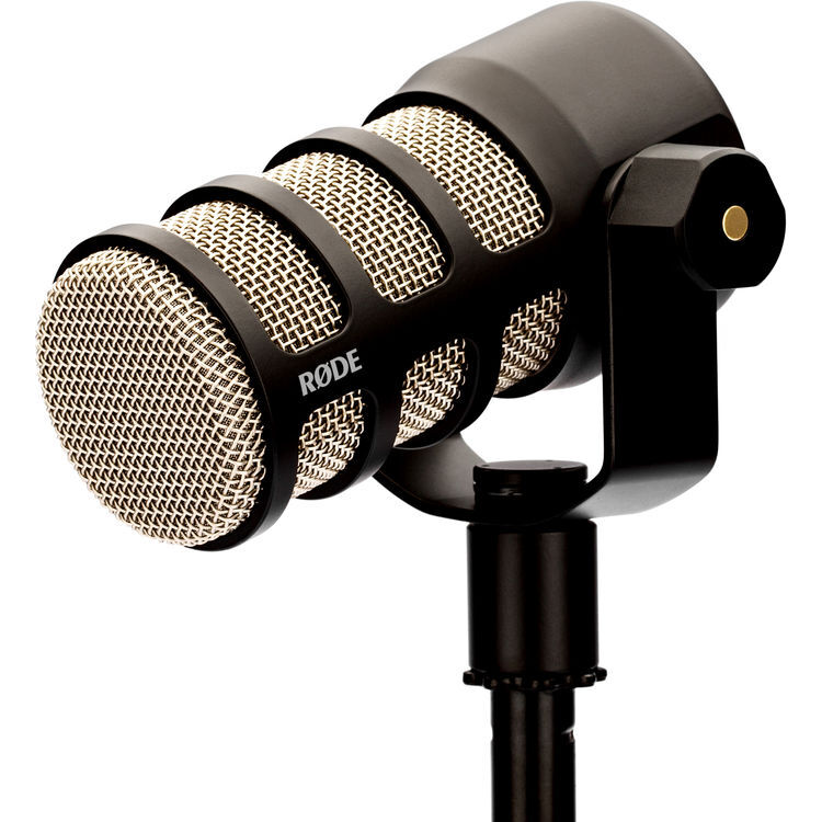 RODE PodMic Dynamic Podcasting Microphone (Black)
