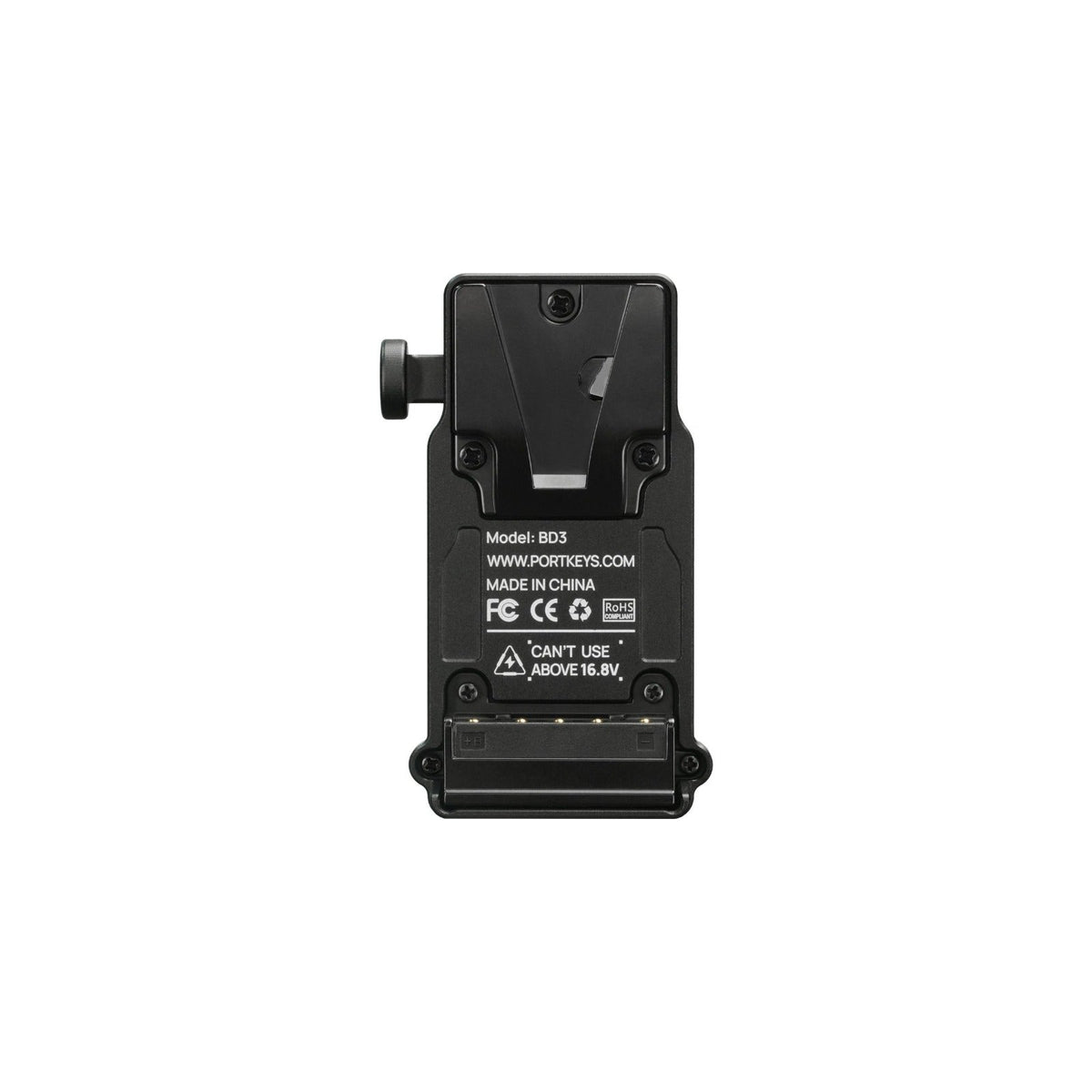 Portkeys BD3 Rotatable NP-F to V-Mount Battery Adapter