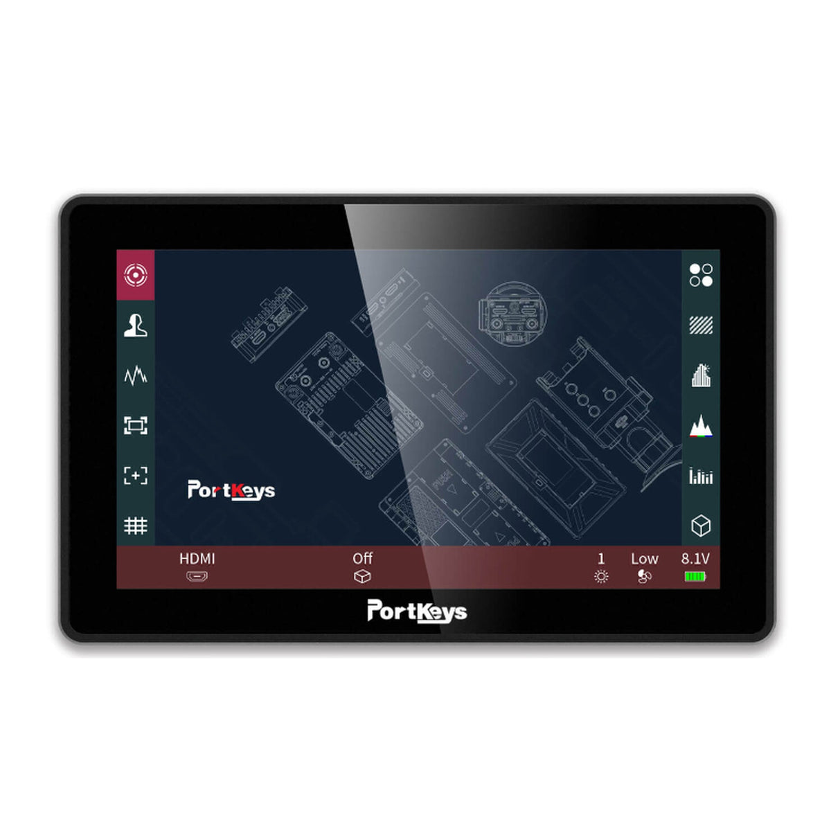 Portkeys BM5 IV 5.5" 2000-Nit HDMI/3G-SDI Camera Control Monitor