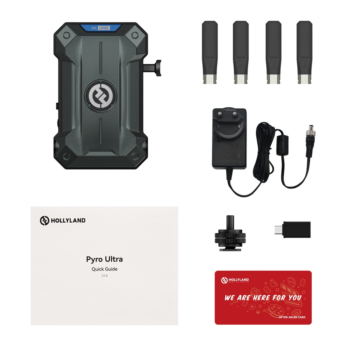 Hollyland Pyro Ultra Wireless 4K60 Receiver Only image 1