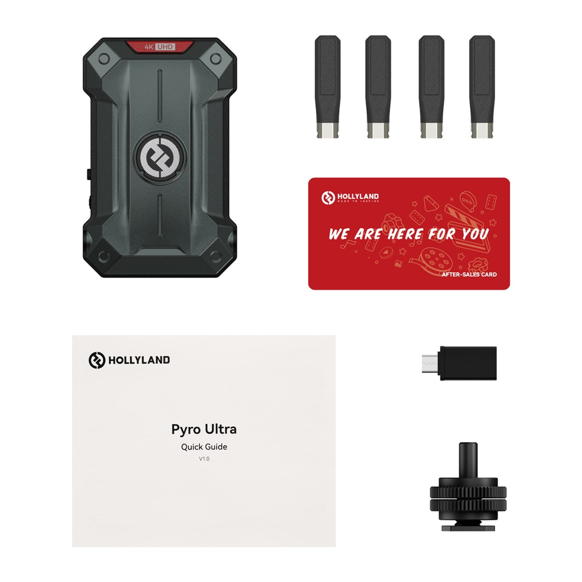 Hollyland Pyro Ultra Wireless 4K60 Transmitter Only image 1