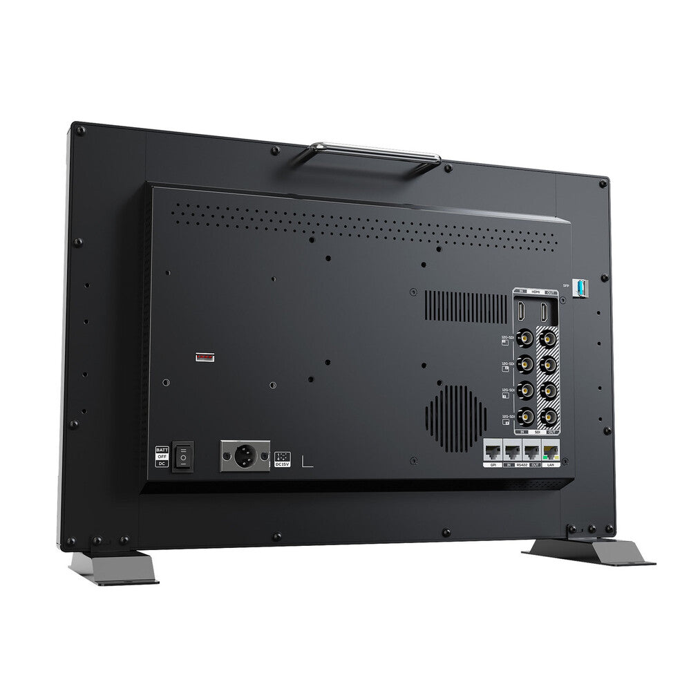 Lilliput Q18 17.3" 8K HDR Monitor with 4 x 12G-SDI, 1 x 12G SFP and 1 x HDMI 2.0 inputs