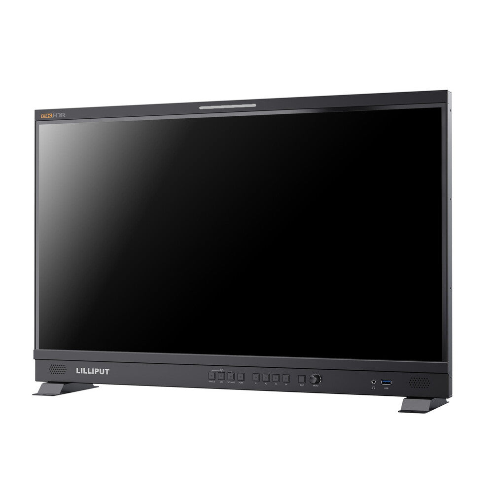 Lilliput Q28 28" 8K HDR Monitor with 4 x 12G-SDI, 1 x 12G SFP and 1 x HDMI 2.0 inputs
