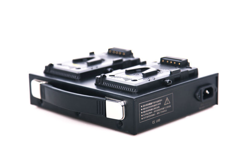 Rolux 2-Channel V Mount Battery Charger