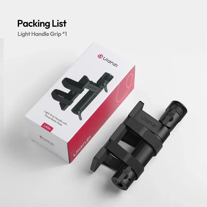 Ulanzi LA06 Light Grip Handle with PowerBank Plate