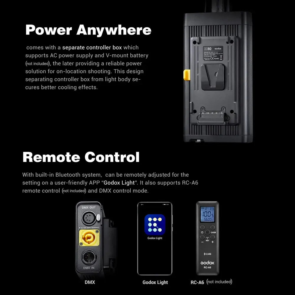 Godox S60Bi LED Focus Light Kit S60Bi-K1