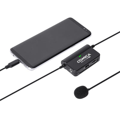 Comica Multi-functional Single Lavalier USB Type-C for Smartphone & Camera