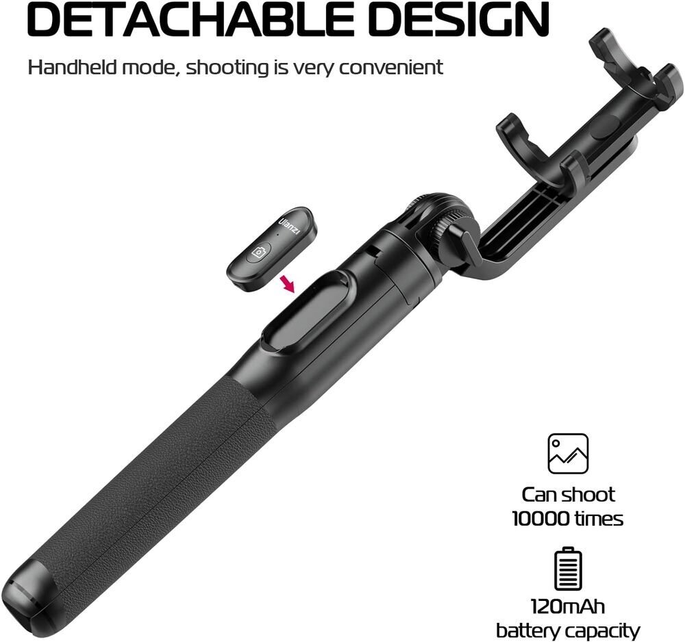 Ulanzi SK-03 Selfie Stick Tripod with Remote Trigger