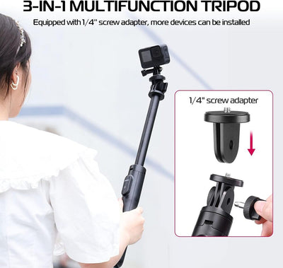 Ulanzi SK-03 Selfie Stick Tripod with Remote Trigger