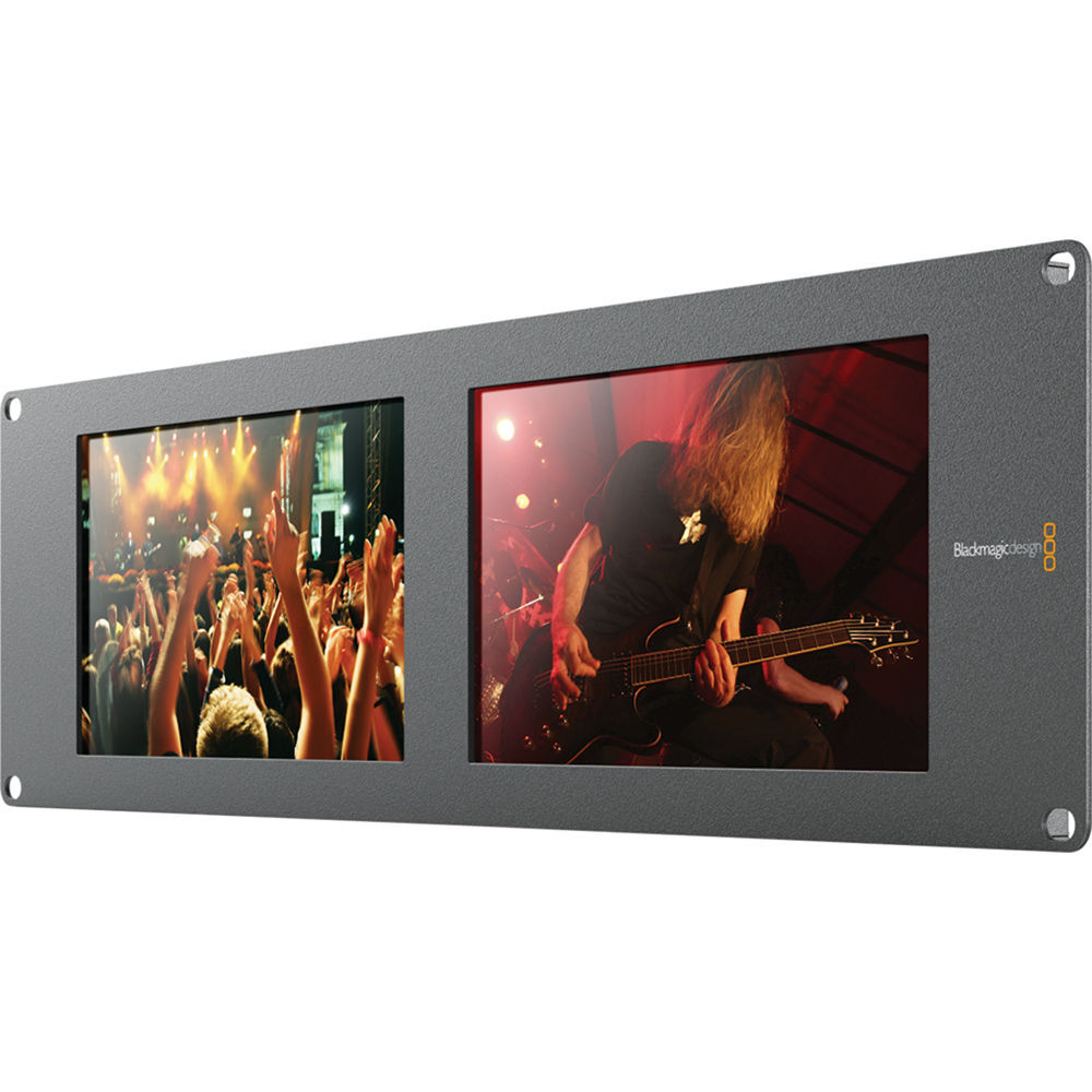 Blackmagic Design SmartView Duo Rackmountable Dual 8" LCD Monitors image 1