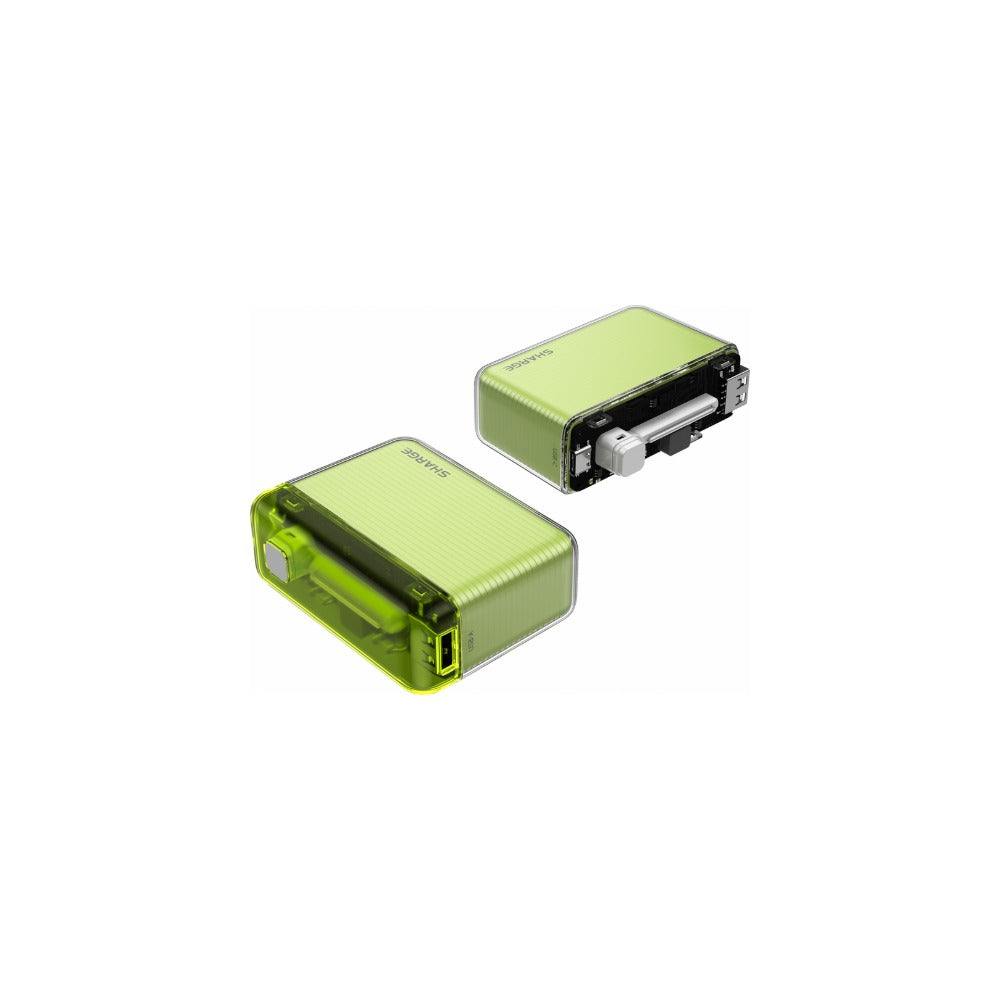 Shargeek Flow Mini Power Bank 5800mah - Apple Green