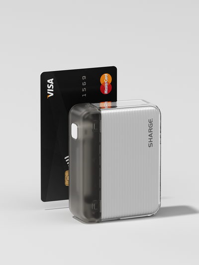Shargeek Flow Mini Power Bank 5800mah - White Grey