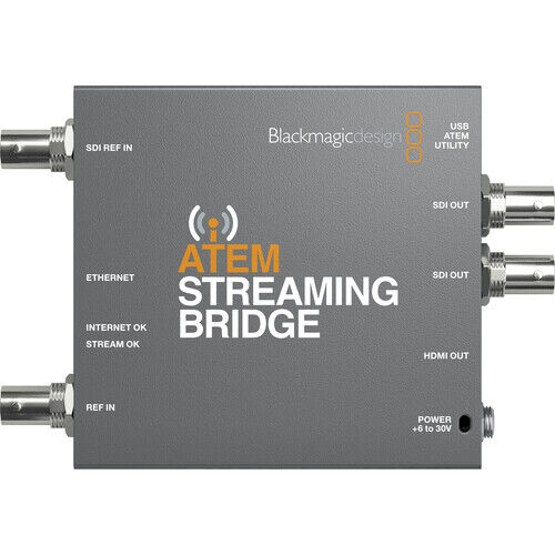 Blackmagic Design ATEM Streaming Bridge for ATEM Mini Pro Streaming Switchers image 3