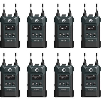 Hollyland Solidcom M1 Full-Duplex Wireless Intercom Solution - 8 Beltpacks image 4