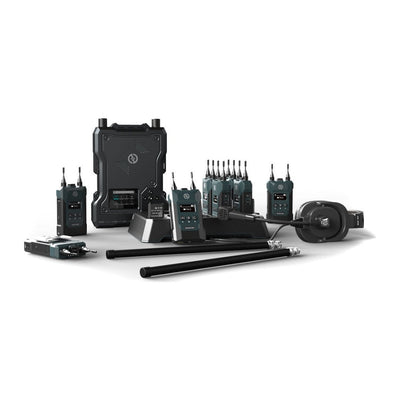 Hollyland Solidcom M1 Full-Duplex Wireless Intercom Solution - 8 Beltpacks image 1