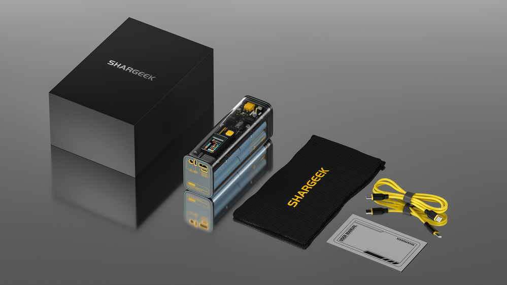 Shargeek 100 Power Bank Capacity 25600mAh - 93.5Wh