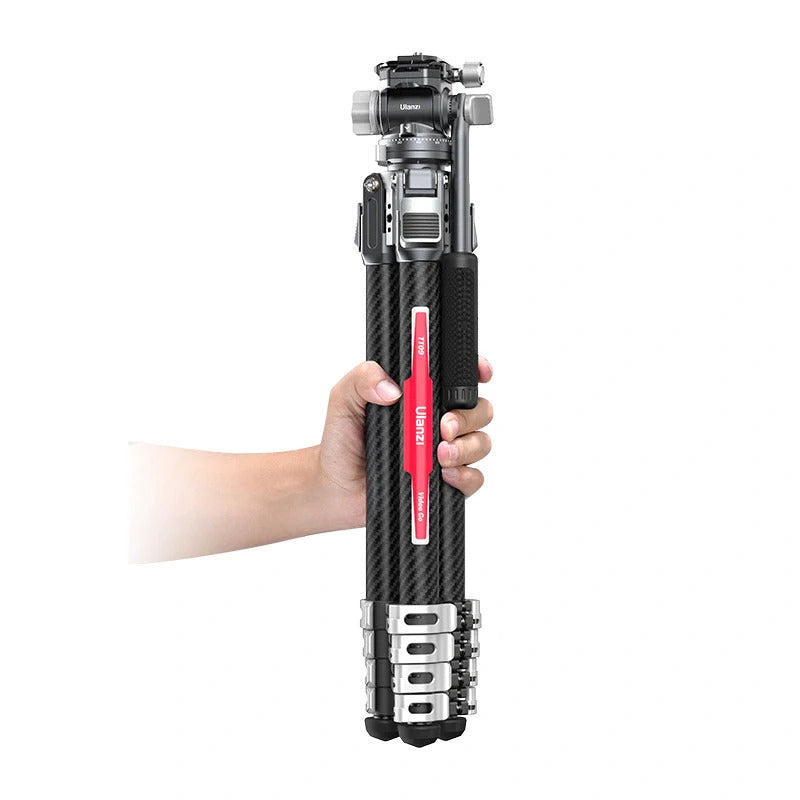 Ulanzi TT09 Video-Go Carbon Fiber Travel Tripod (F38 Quick Release)