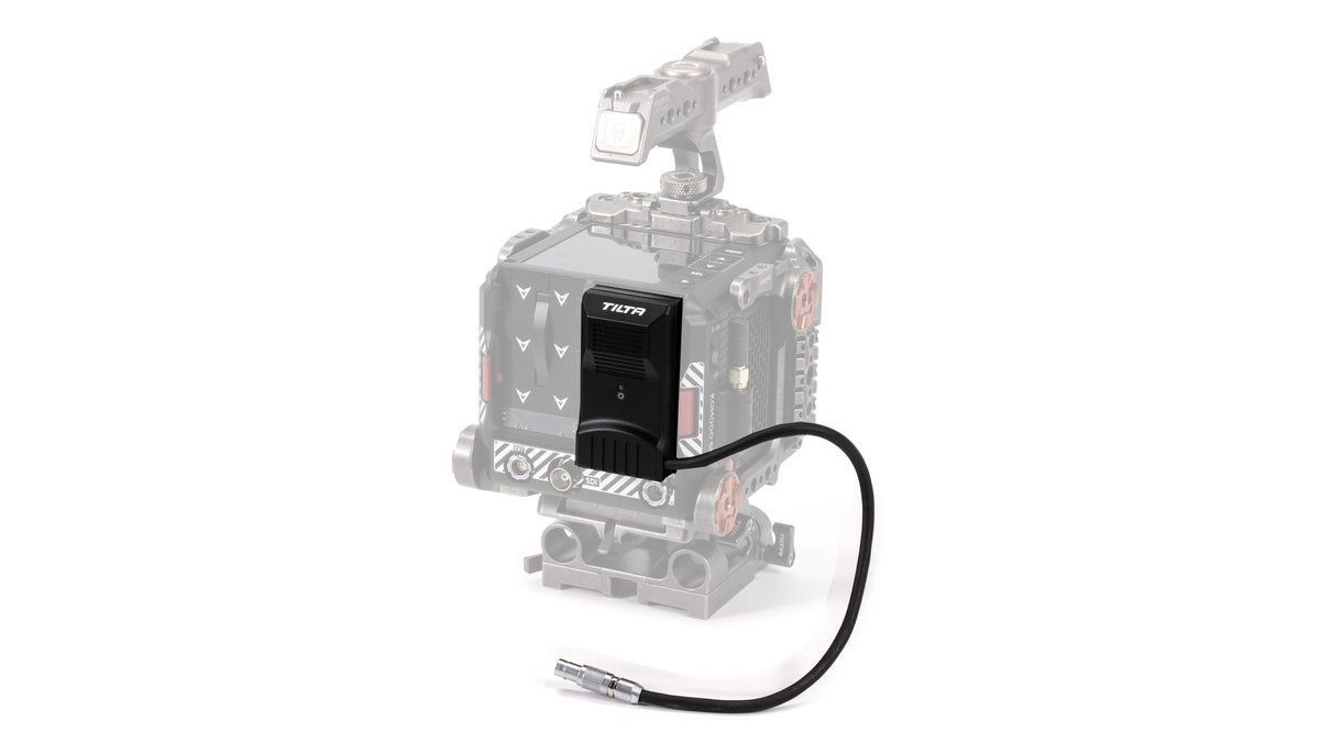 Tilta Canon BP Dummy Battery to 2-Pin Power Lemo Cable