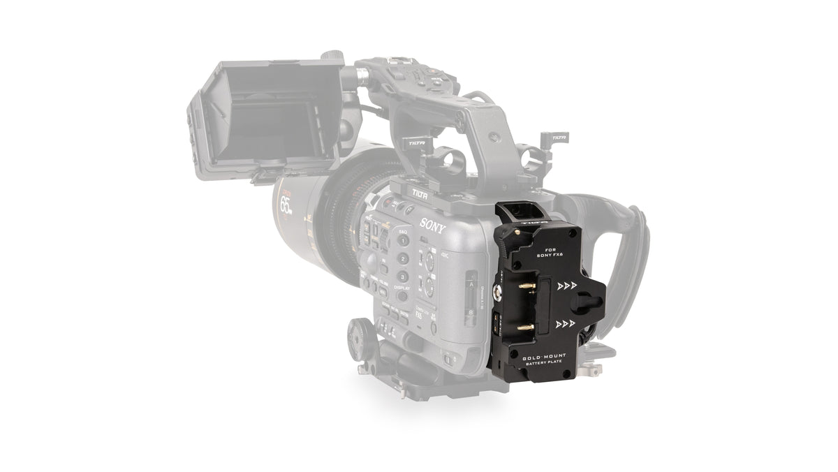 Tilta Battery Plate for Sony FX6 - Gold Mount