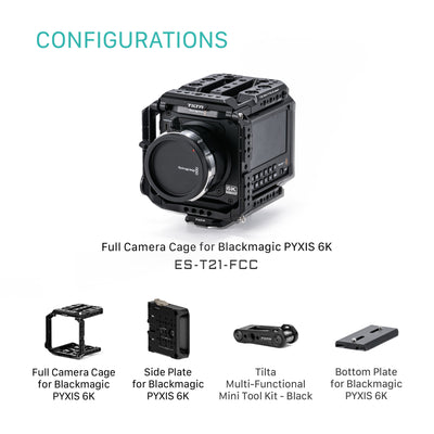 Tilta Full Camera Cage for Blackmagic PYXIS 6K/12K