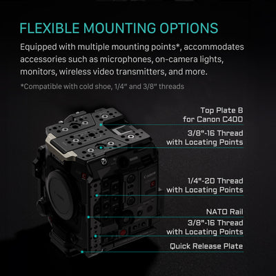 Tilta Camera Cage for Canon C400 Base Kit