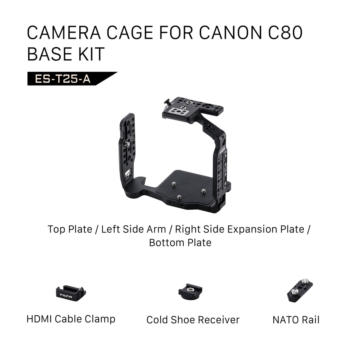 Tilta Camera Cage for Canon C80 Base Kit