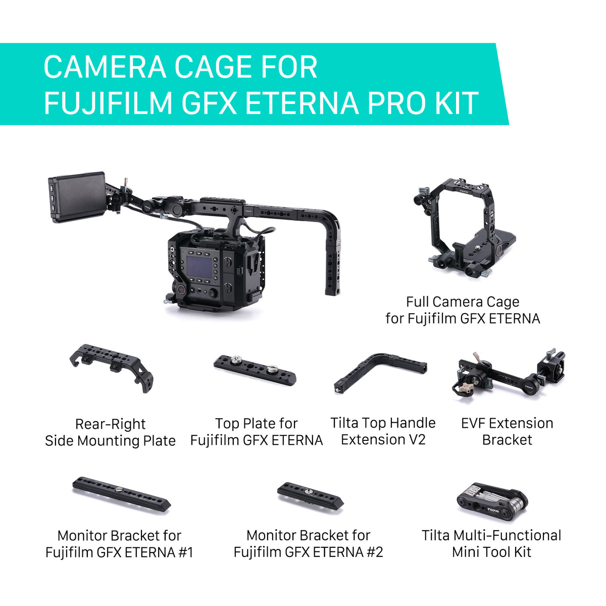Tilta Camera Cage for Fujifilm GFX ETERNA Pro Kit