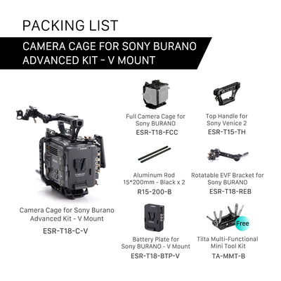 Tilta Camera Cage for Sony BURANO Basic Kit