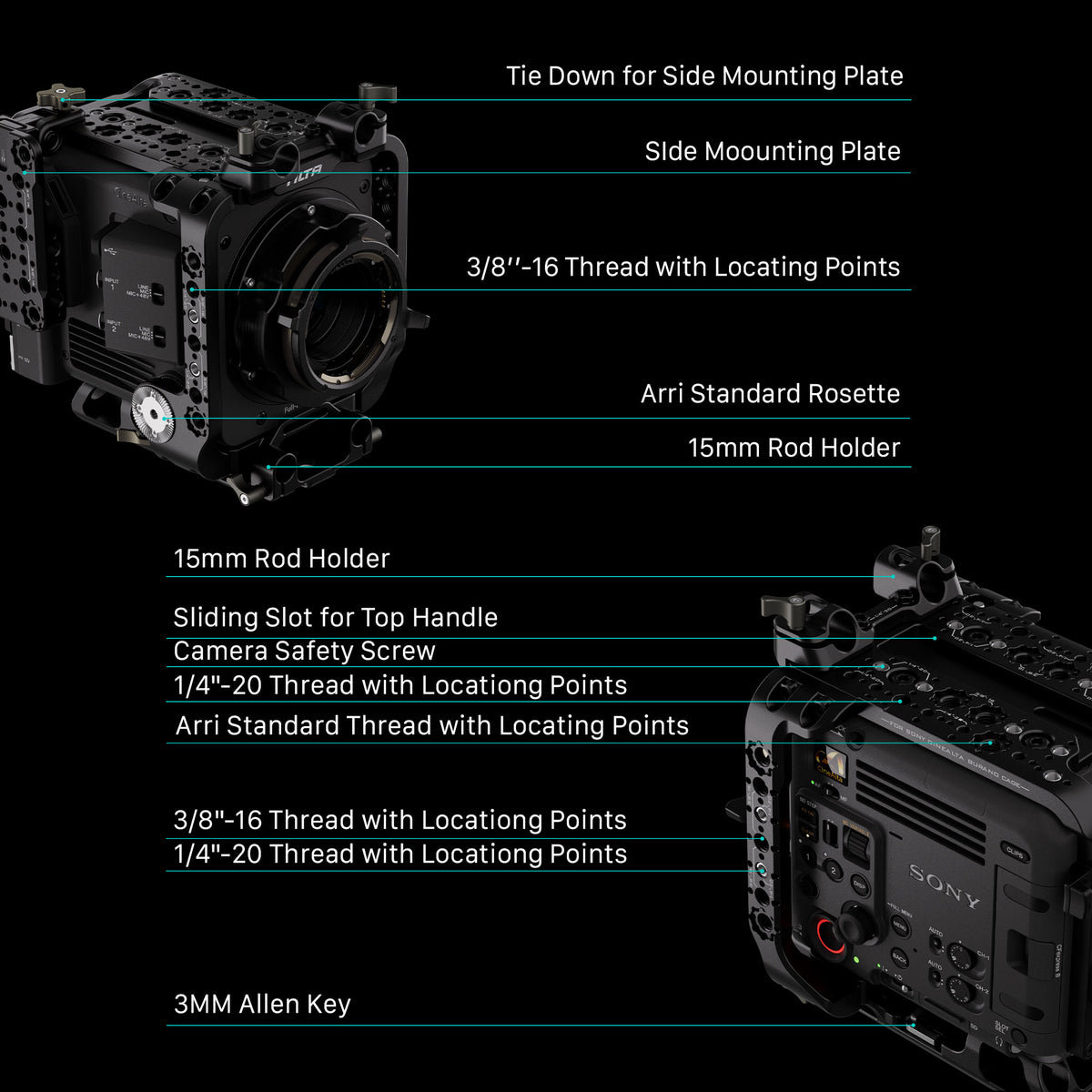 Tilta Camera Cage for Sony BURANO Basic Kit