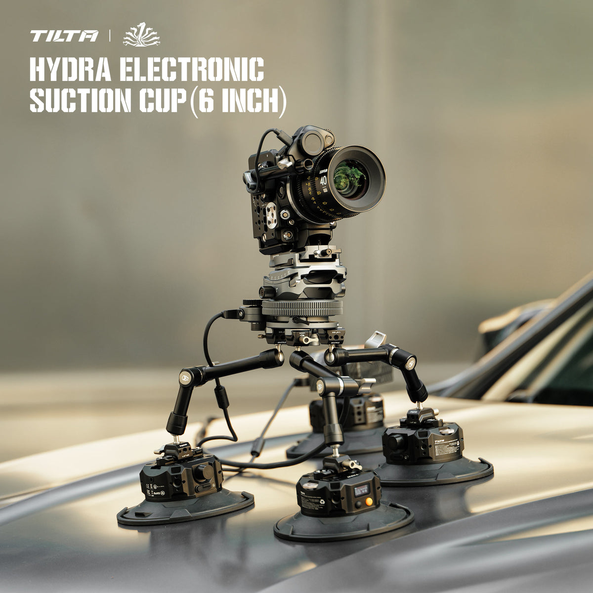 Tilta Hydra Electronic Suction Cup (6 Inch)