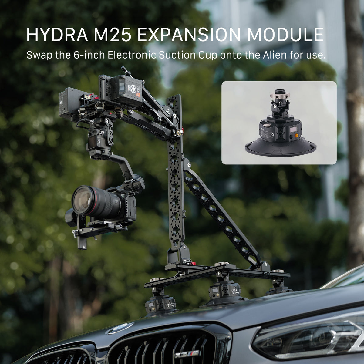 Tilta Hydra Electronic Suction Cup (6 Inch)