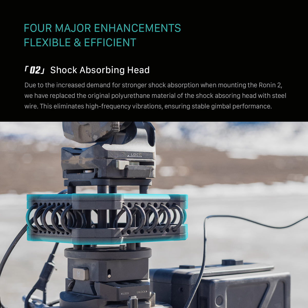 Tilta Hydra Arm Mini Modification Kit for DJI Ronin 2