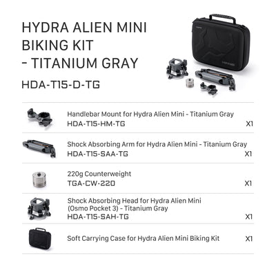 Tilta Hydra Alien Mini Biking Kit - Titanium Gray