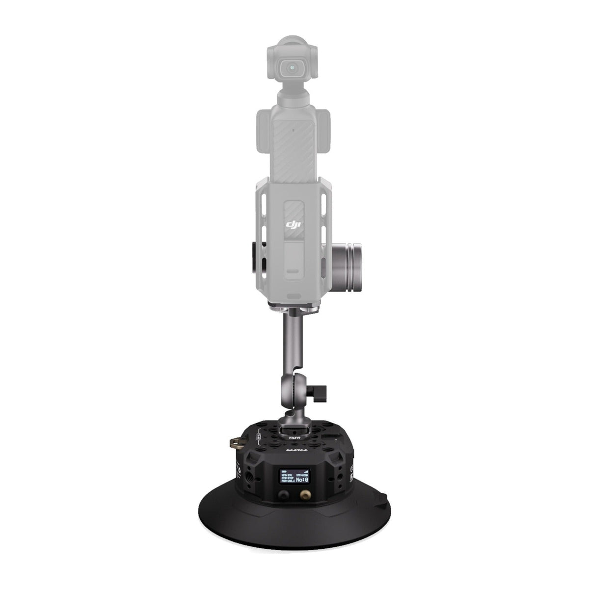 Tilta Hydra Alien Mini Electronic Suction Cup (6″) Kit - Titanium Gray