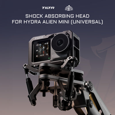 Tilta Shock Absorbing Head for Hydra Alien Mini (Universal) - Titanium Gray
