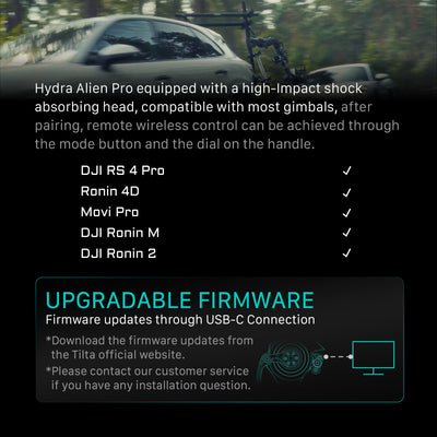 Tilta Hydra Alien Pro Car Mounting System - V Mount