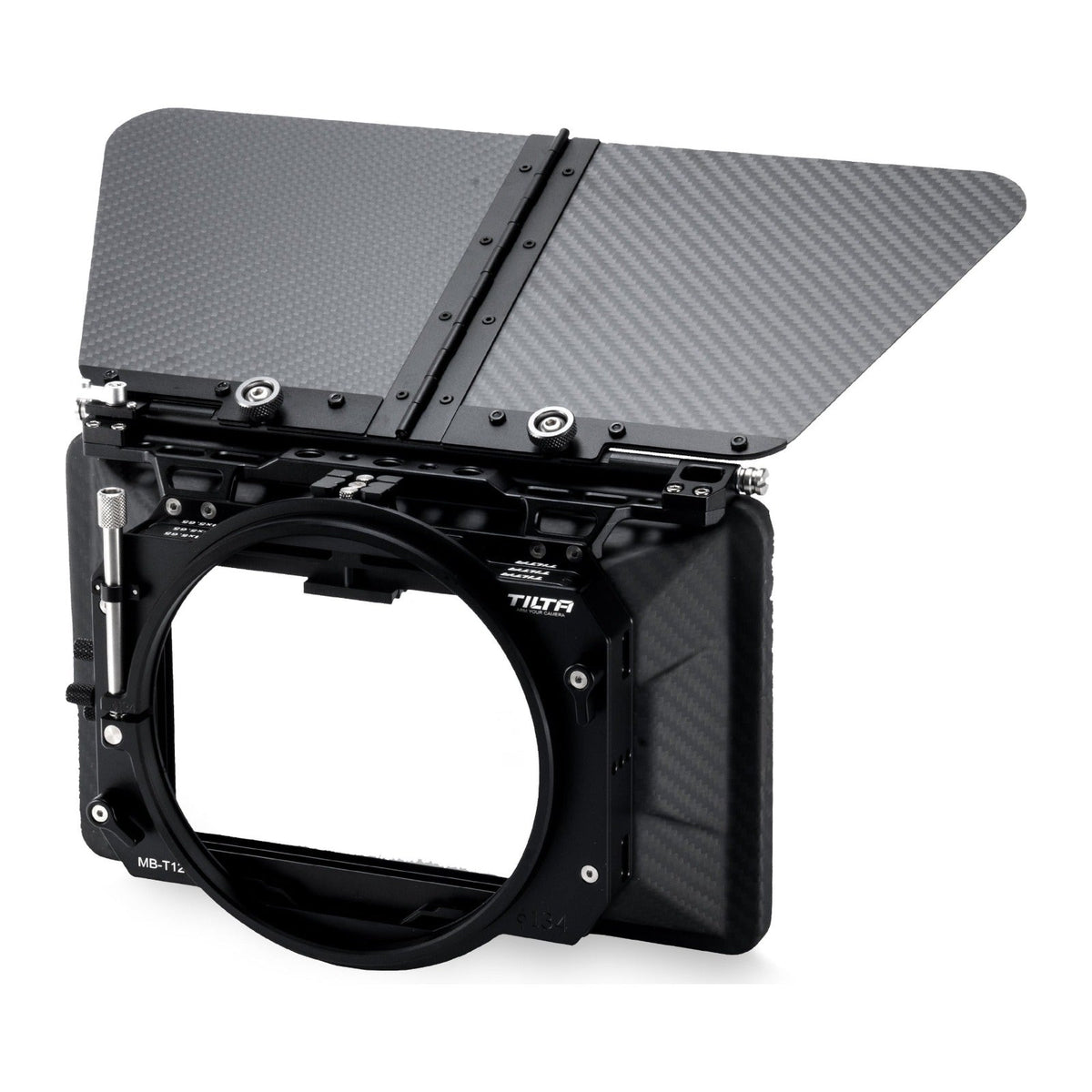 Tilta 4×5.65 Carbon Fiber Matte Box (Clamp-on) with 134mm Single Backing