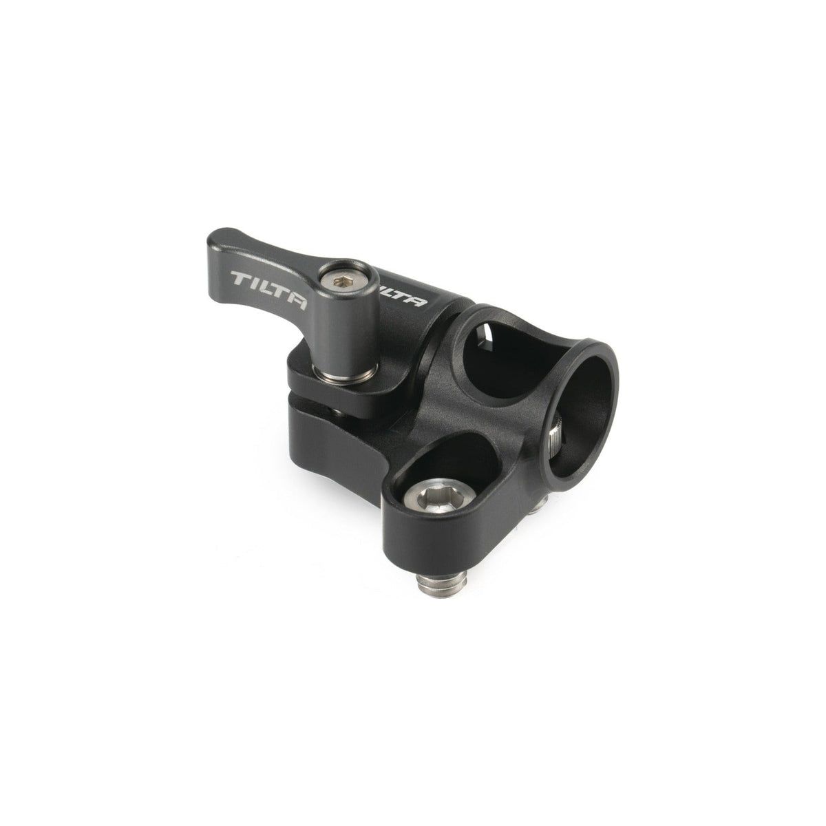Tilta 15mm Rod Holder to Dual 1/4″-20 Adapter – Black