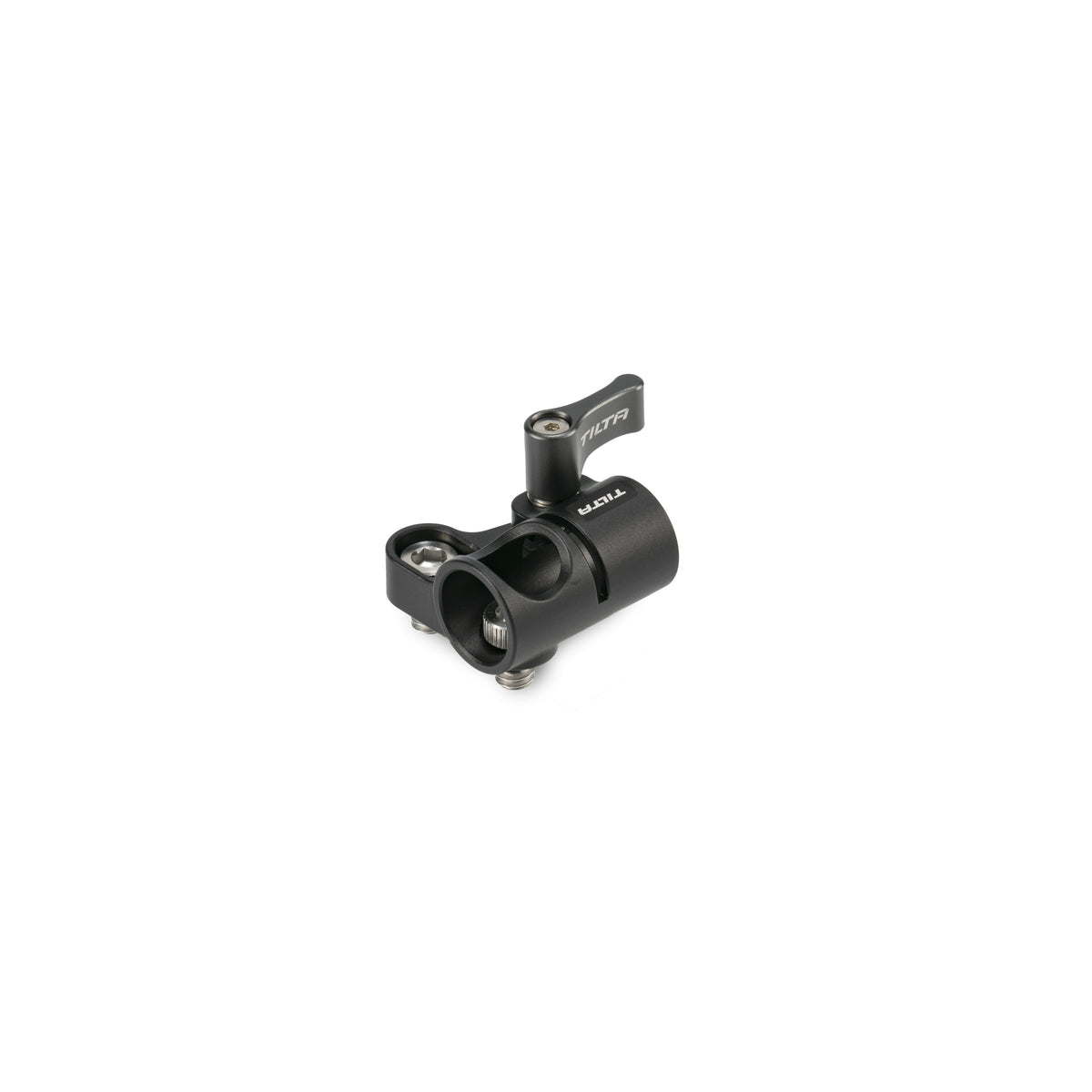 Tilta 15mm Rod Holder to Dual 1/4″-20 Adapter – Black