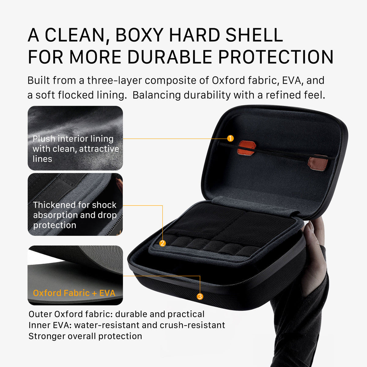Tilta Universal Carrying Case for Action Cameras - Black