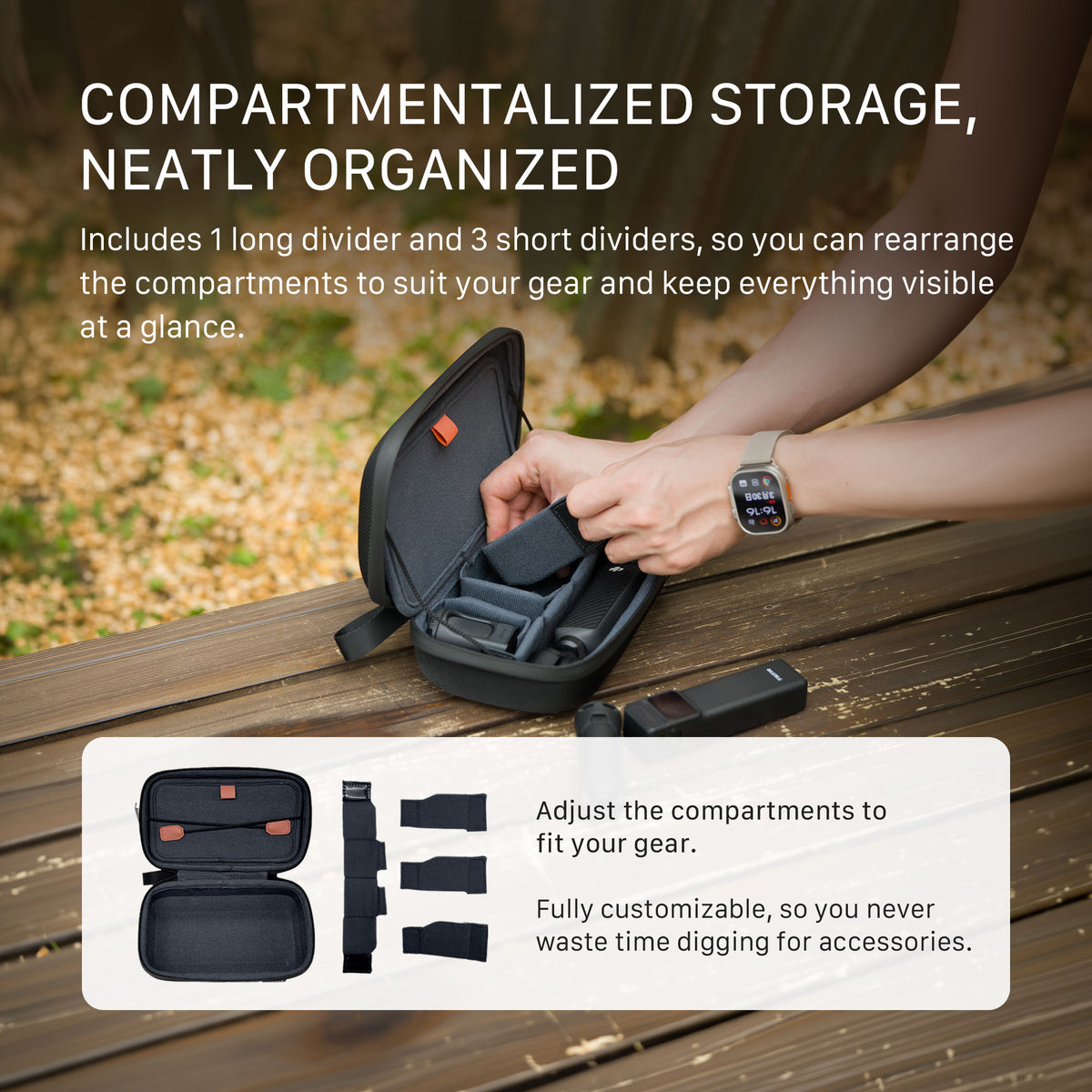 Tilta Universal Carrying Case for Action Cameras - Black