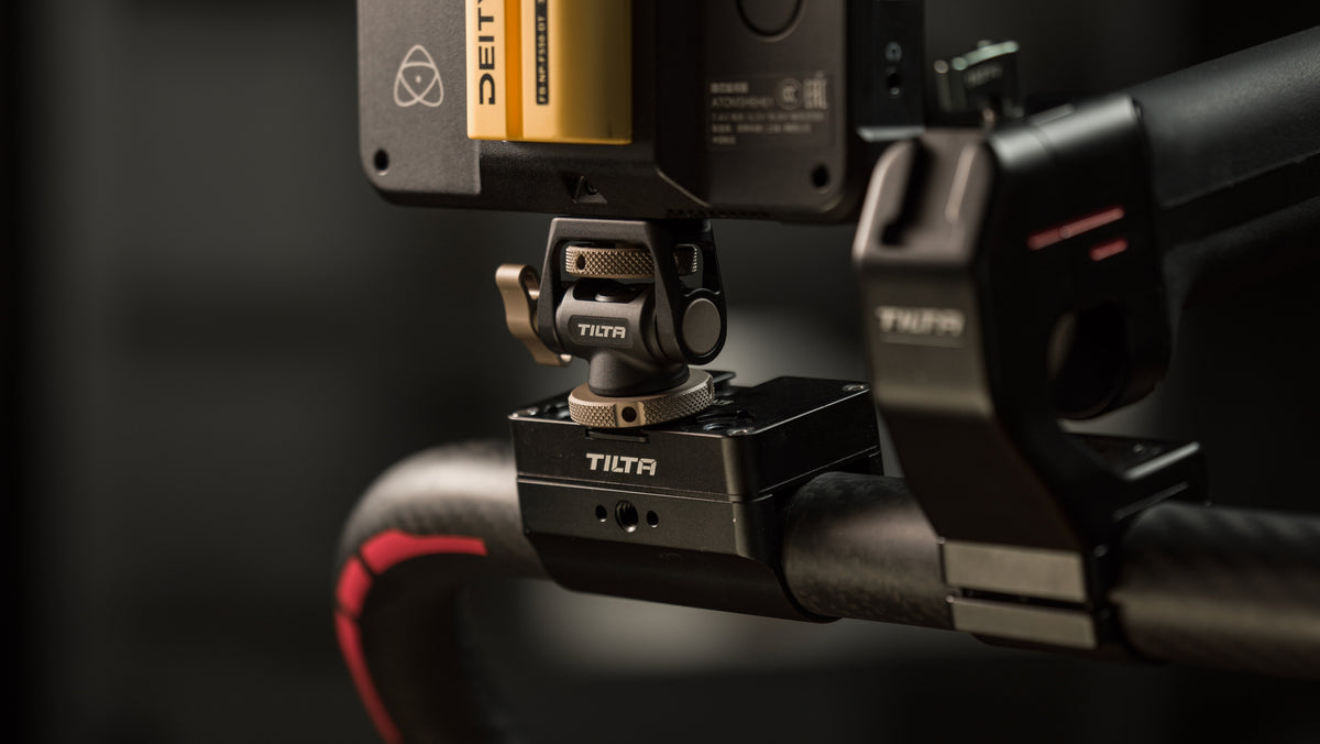 Tilta Accessory Mounting Bracket (1/4"-20 with Locating Pins) - Black